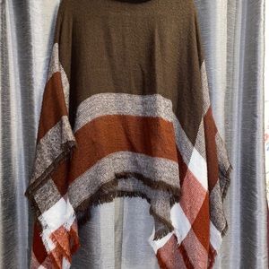 Fall Colored Poncho